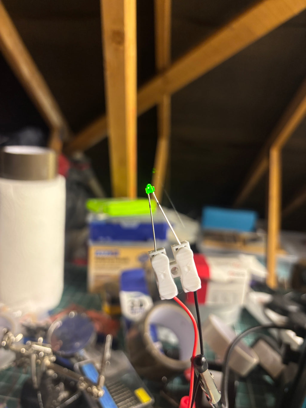 10pk 3mm grain of wheat LEDs