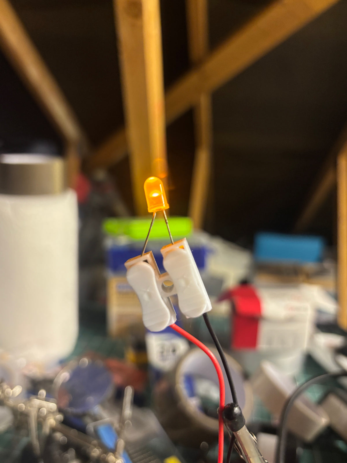 10pk 3mm grain of wheat LEDs