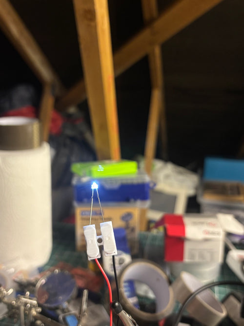 10pk 1.8mm grain of wheat LEDs