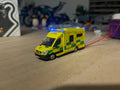 1:76 Oxford Diecast Welsh Ambulance with Flashing Blue LEDs