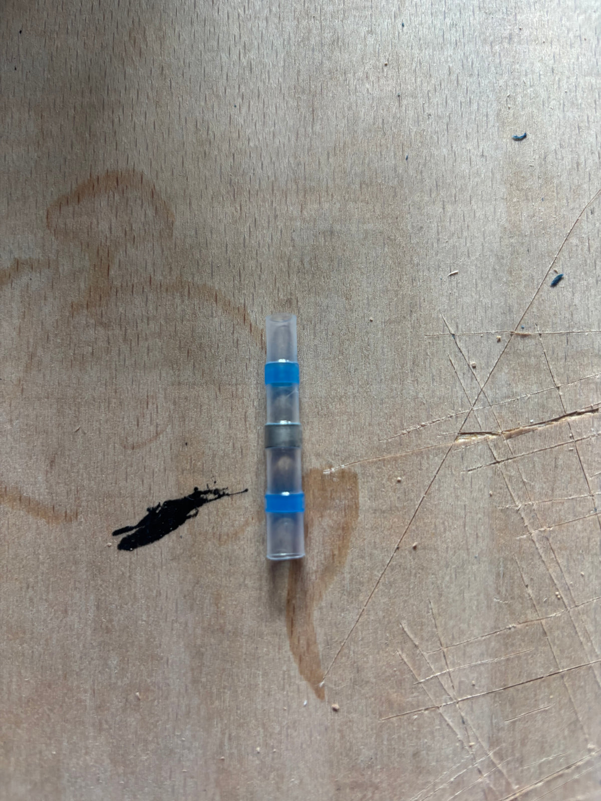 5pk Clear heat shrink tubing