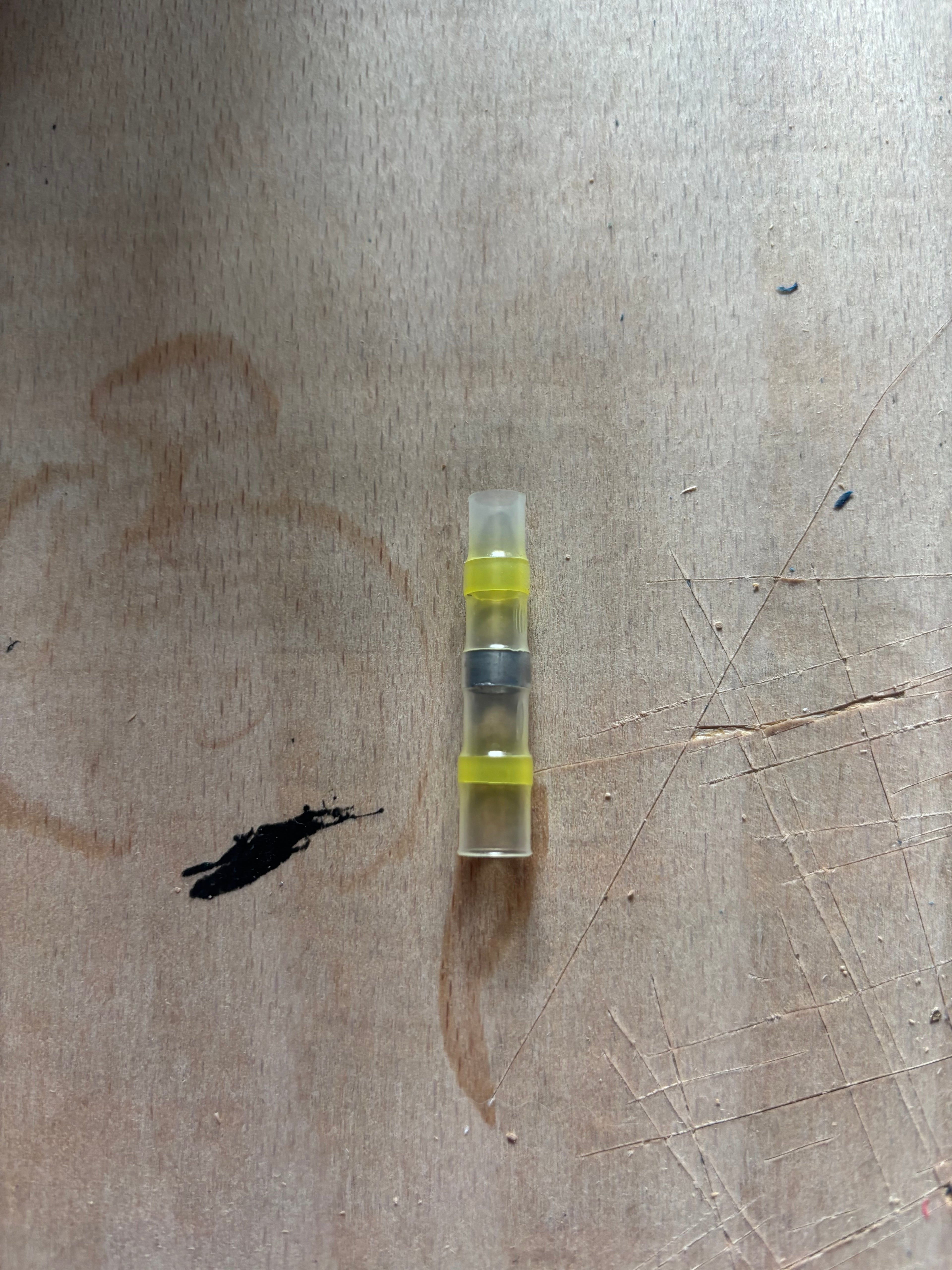 5pk Clear heat shrink tubing