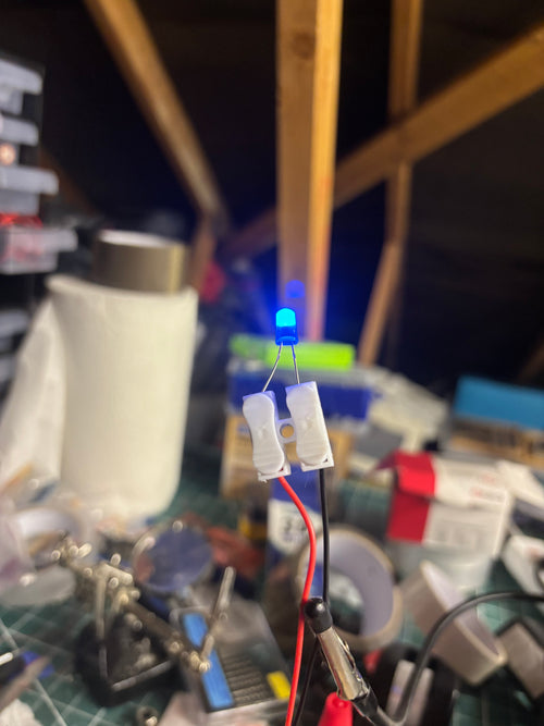 10pk 3mm grain of wheat LEDs