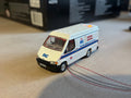 1:76 scale Oxford diecast RAC van with flashing lights