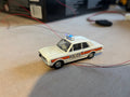 1:76 scale Oxford diecast Ford Cortina with flashing lights