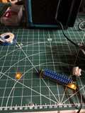 Flashing LED Lighting Kits, 5 0805 LEDS 3v,5 Resistors,5 Connectors